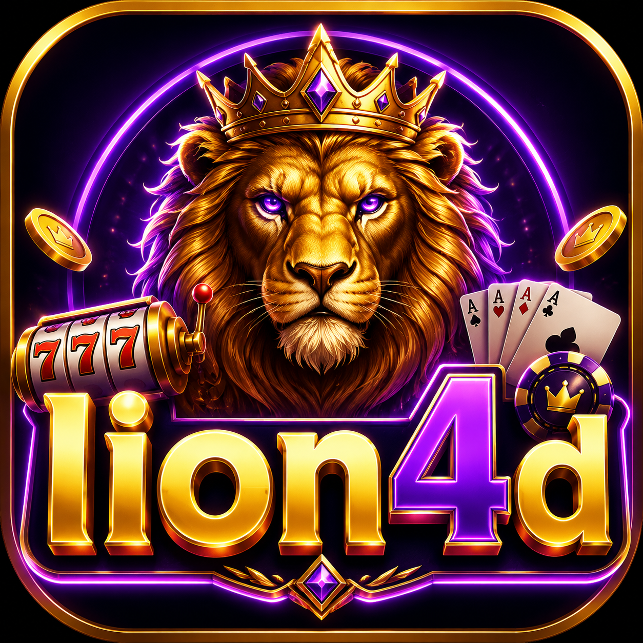 Logo lion4d