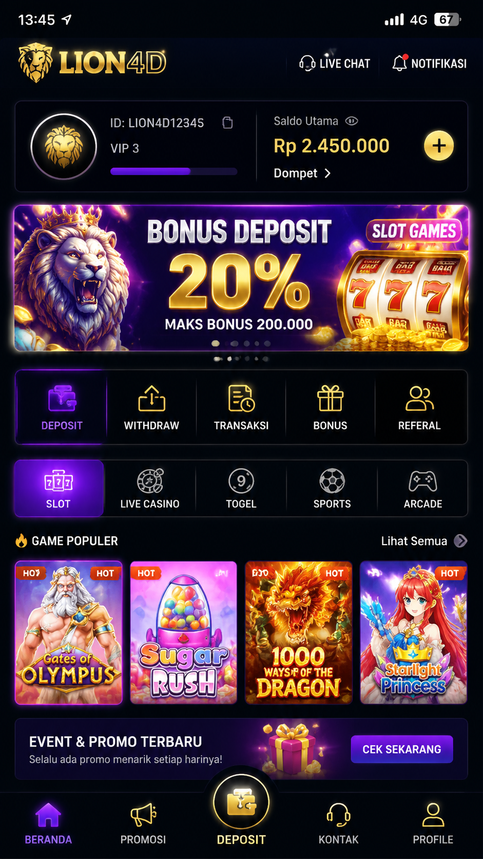 Screenshot 3 lion4d